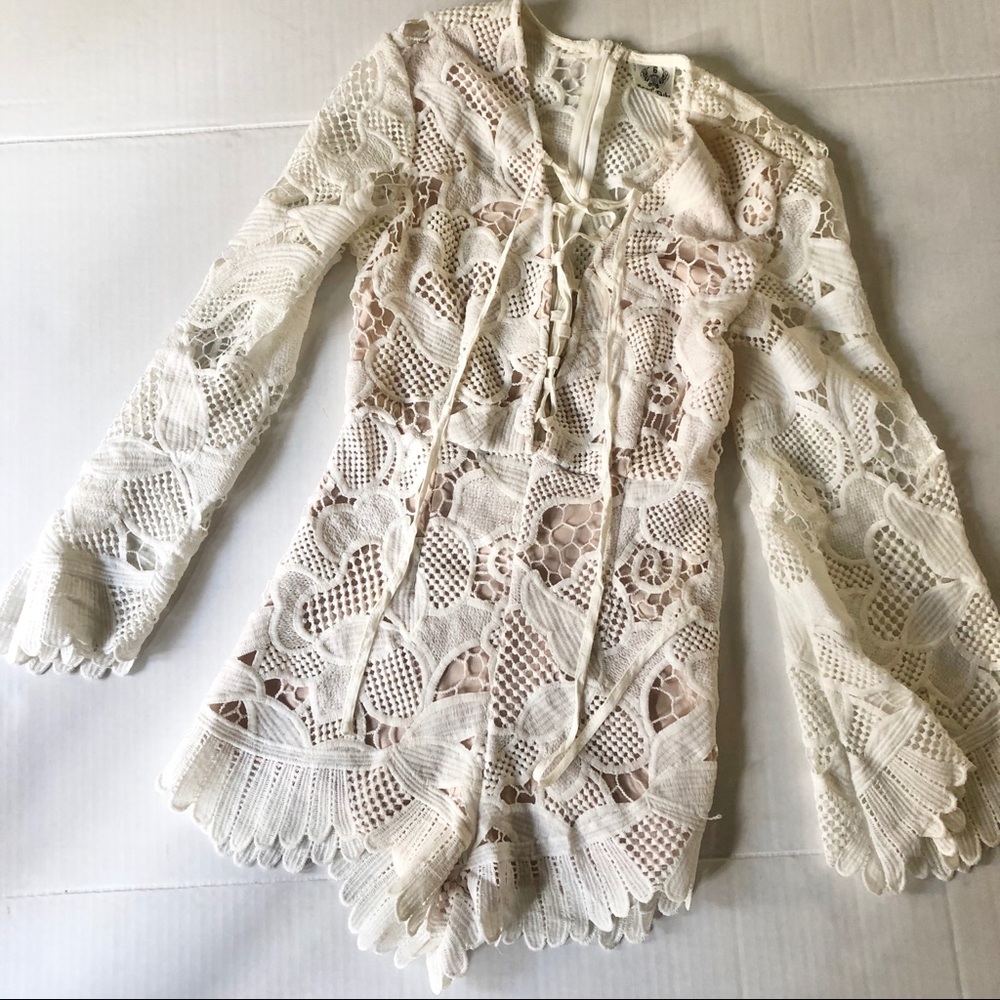 NWOT Lace Romper